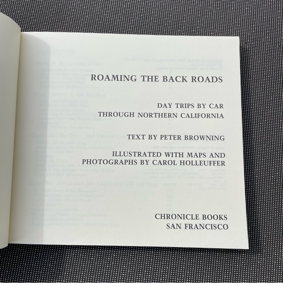 VINTAGE BOOK: Roaming the Back Roads, Day Trips by Car Through Northern CA - Picture 4 of 9
